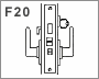 Apartment Corridor Door Lock Model No. : M3420